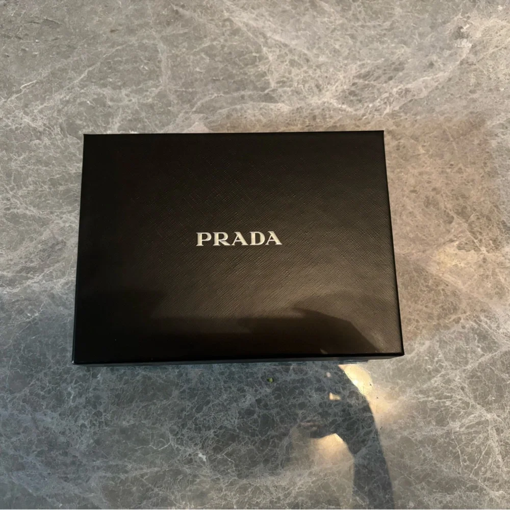 Prada Black Box with White Logo